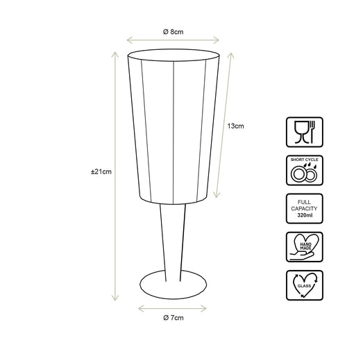 vtwonen - Wijnglazen - Set van 4 - 320ml - vtwonen shop
