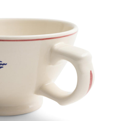 Royal Boch kom met oor Boerenbont - set van 4 - ø13cm - keramiek