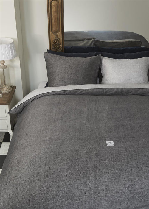Riviera Maison Coughton Court dekbedovertrek - Tweepersoons - 200x200/220 - Grijs