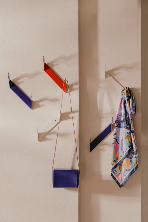 noo.ma GLIPS wandkapstokken set van 3 - Piazza Beige - vtwonen shop