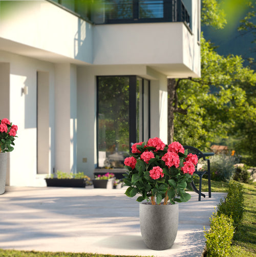 Maxifleur Hortensia UV Kunstplant Deluxe 80cm Cerise