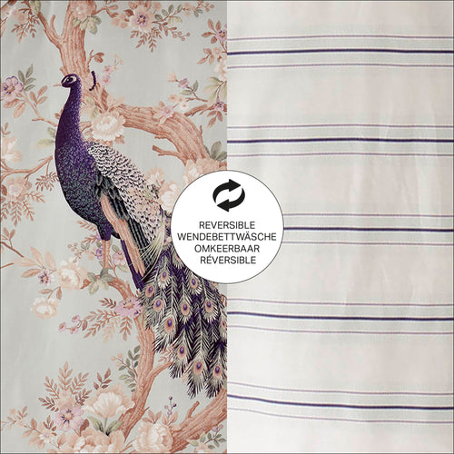 Laura Ashley Dekbedovertrek lits-jumeaux Belvedere Duckegg 230cm x 220cm
