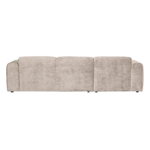 WOOOD chaise longue bank links Cloud - Chenille - Naturel - 80x280x165