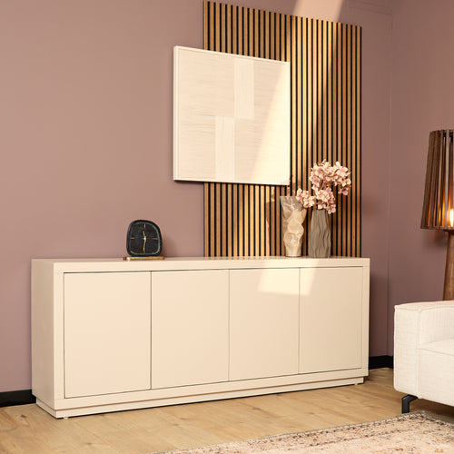 Starfurn  dressoir Brussel - beige - 45x200x80cm