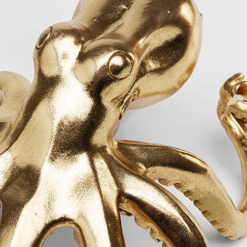 Kare Design Kandelaar goud octopus 49cm