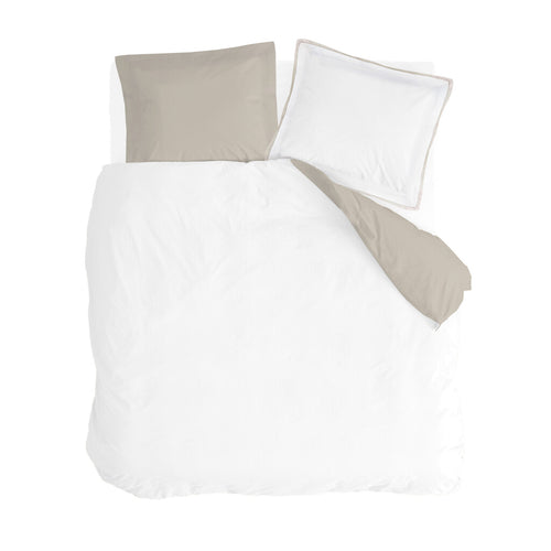 Walra - Dekbedovertrek Classy Tencel - 260x220 cm - Off White / Beige