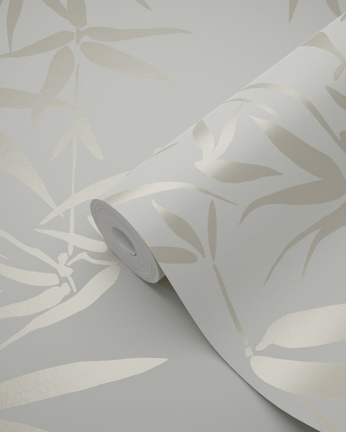 Origin Wallcoverings behang bamboe bladeren beige - 0,53 x 10,05 m - 347735 - vtwonen shop