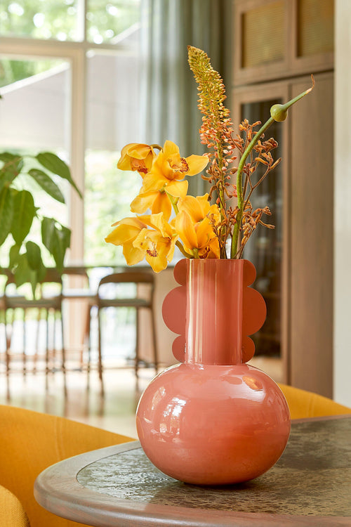 Mica Decorations  Boyd Vaas - H36 x Ø25 cm - Metaal - Terra - vtwonen shop