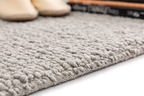 AFK Living vloerkleed Soufflot - zeer zacht - grijs - 80x150 cm