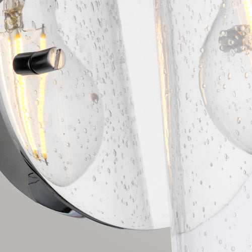 Braelyn Kichler 1-lichts wandlamp chroom IP44