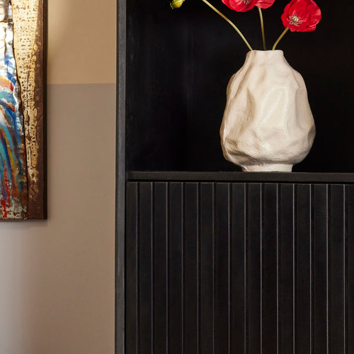 StarFurn Boekenkast Madison - Zwart Hout - 55x45x200cm