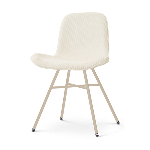 Nolon Noa-Fé eetkamerstoel rib beige - beige onderstel