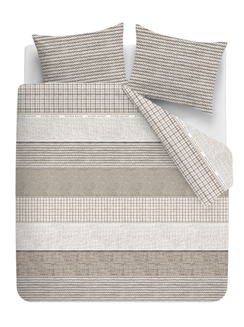 Rivièra Maison Dekbedovertrek Tailor - 260 x 200/220 cm - Zand