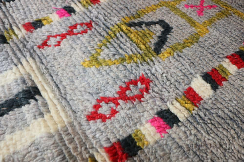 AFK Living vloerkleed Berber - handgemaakt - Wol - 81 x 592 cm - vtwonen shop