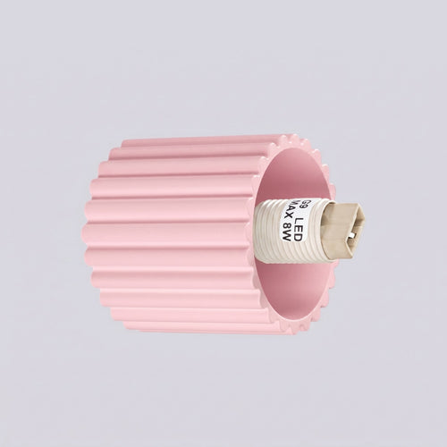 Sollux Lighting Wandlamp HALO roze IP44 - 12x17x12cm