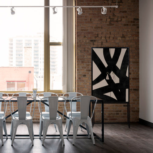 Kast dressoir met 2 deuren van MDF met Abstracte lijnen patroon - vtwonen shop