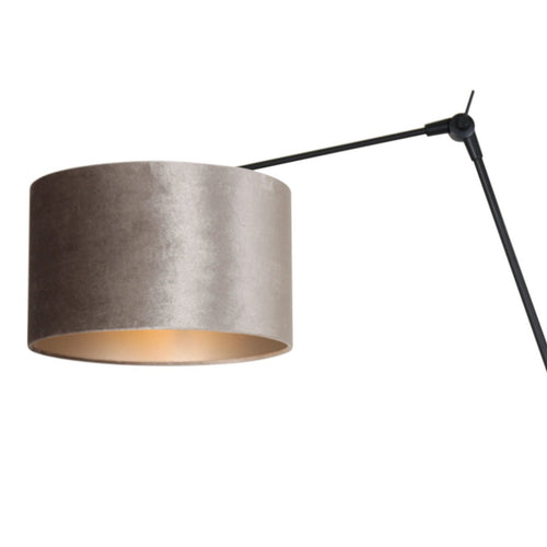Steinhauer wandlamp prestige - 1 lichts - 90x 50 cm - zwart zilver