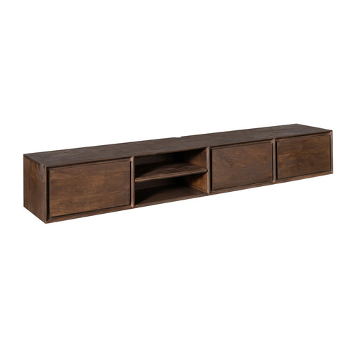 Starfurn Tv-meubel Ambiance - Zwevend - Bruin Hout - 200x35x30cm