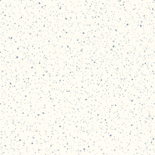 Borastapeter behang terrazzo wit en blauw - 53 cm x 10.05 m - 660051