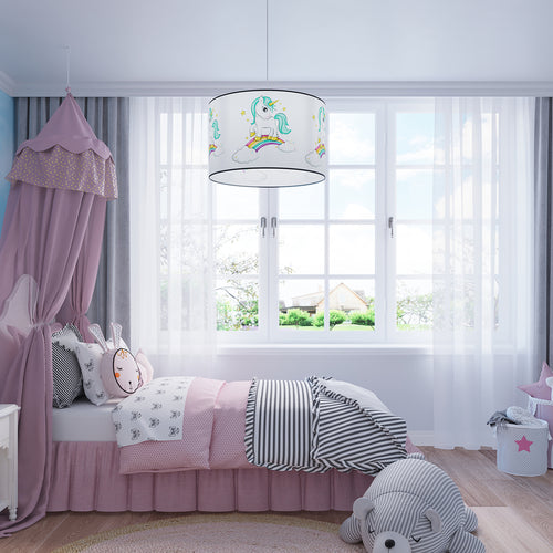 Sollux Lighting Hanglamp UNICORN 40 - 40x40x95cm