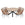 Garden Impressions tuinset Lucas - Tulli zwart - light teak look - 7-delig