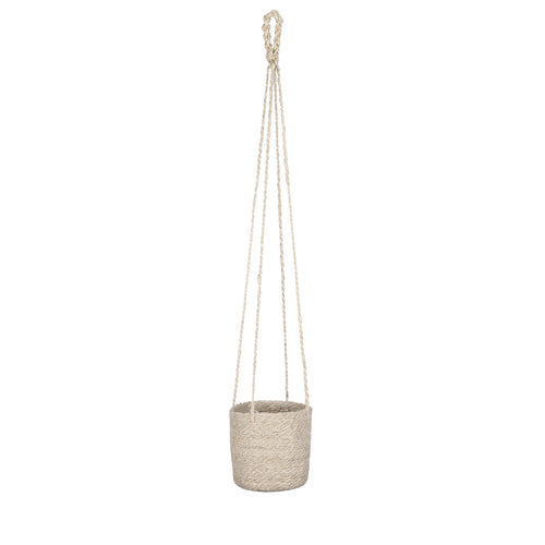 Mica Decorations Atlantic Plantenmand - Set van 2 - H16 x Ø16 cm - Crème - vtwonen shop