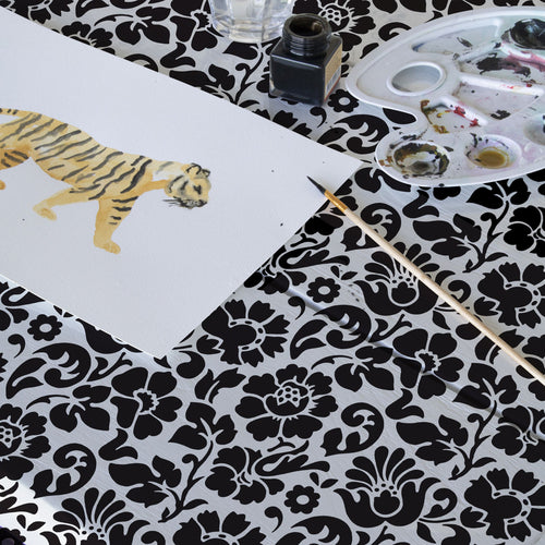 d-c-fix Tafelzeil - Barock - Zwart - 180x140 cm - vtwonen shop