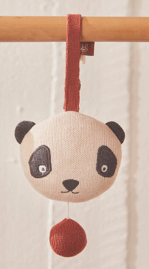 OYOY Muziek mobiel Panda - katoen - vtwonen shop