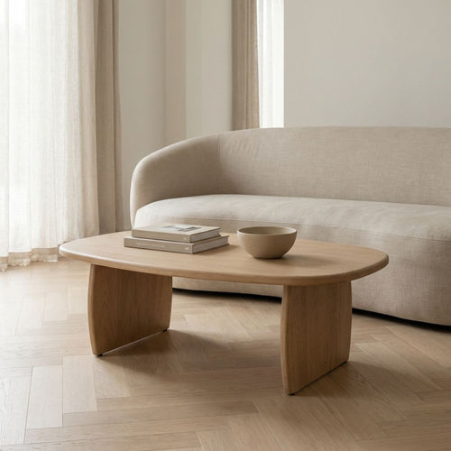 DÉJA Living Salontafel Sabine - Naturel Hout - 110x70x35cm