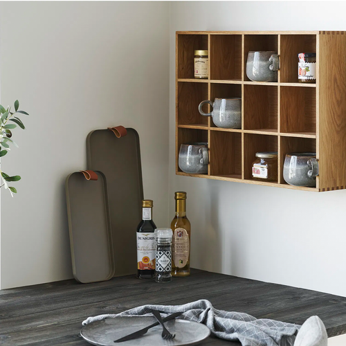 Artichok Celie Metalen Dienbladen Bruin - Set Van 2 - vtwonen shop