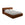 LaMiaSofa Bed met opbergruimte Firenze - velours - staal - 180x225x82