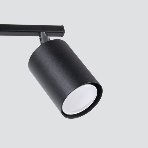 Sollux Lighting Plafondlamp LEMMI 2 zwart - 26x8x20cm