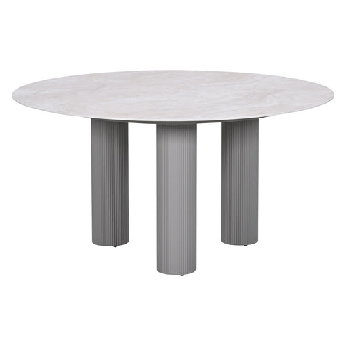 Garden Impressions Tuintafel Finn Ø150 cm - taupe - verona sand