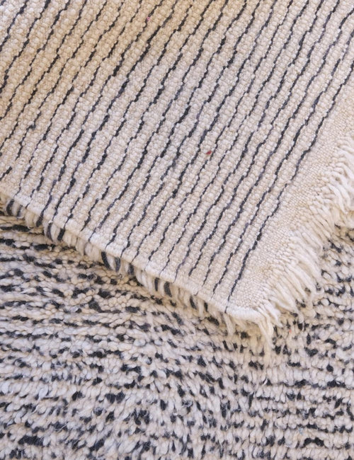 AFK Living vloerkleed Berber - handgemaakt - Wol - 112 x 133 cm - vtwonen shop