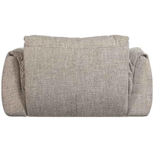 WOOOD loveseat Baggy -Geweven Stof - Naturel Melange  - 81x138x101