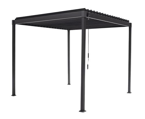 MIRADOR Pergola 80 Solid 3x2,4m - Antraciet - vtwonen shop