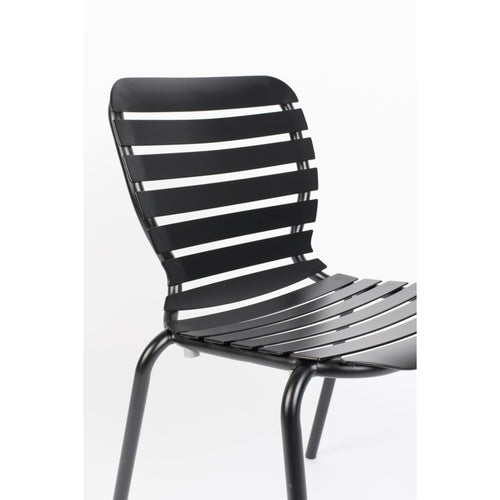 Zuiver Vondel Tuinstoel Zwart - Set van 2