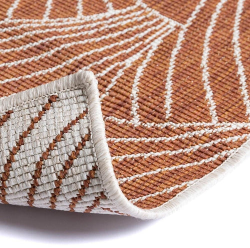 Interieur05 Buitenkleed Deco roest/wit dubbelzijdig - 160 x 230 cm - vtwonen shop