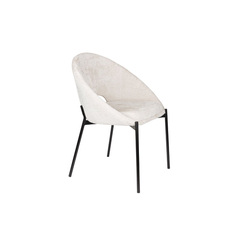 Housecraft Living Dando Eetkamerstoelen Off White - Set van 2 - vtwonen shop