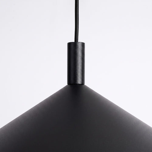 Sollux Lighting Hanglamp NOX 40 zwart - 40x40x135cm
