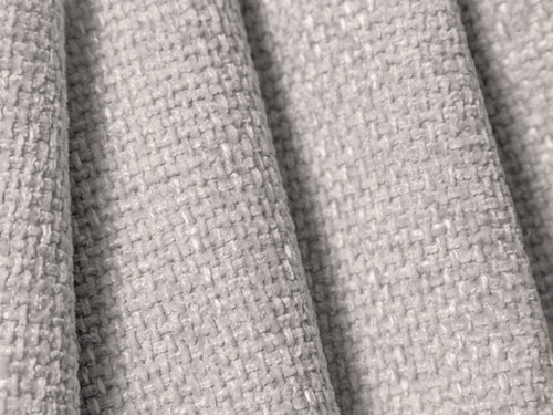 Cosmopolitan Design Panoramische hoekbank rechts Tulum 6-zits, chenille, lichtgrijs - 255x330x70cm