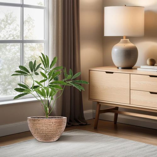Maxifleur Philodendron Fun Bun Kunstplant 80cm Deluxe