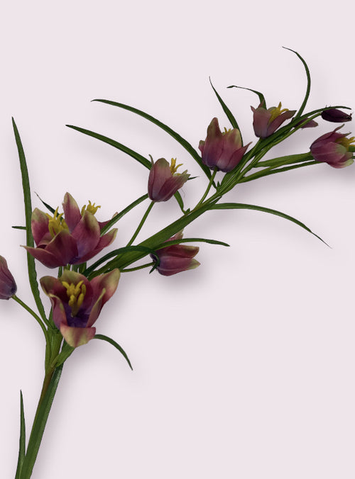 My Flowers.shop Fuchsiakleurige fritillaria zijden bloem | Lengte 65 centimeter | Per stuk - vtwonen shop