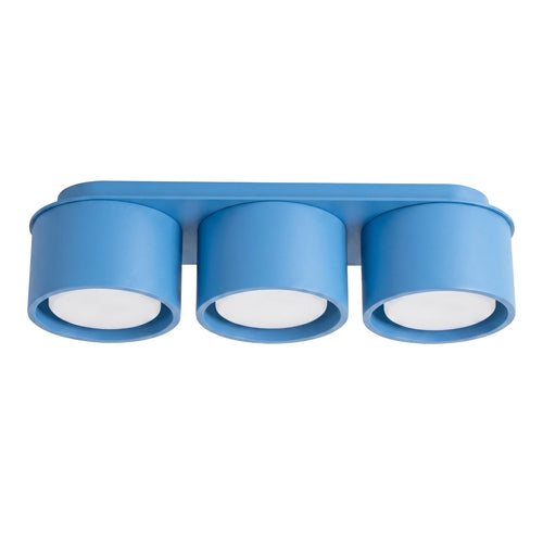 Sollux Lighting Plafondlamp MODO 3 azuur Gx53 - 32,4x10,4x8,2cm