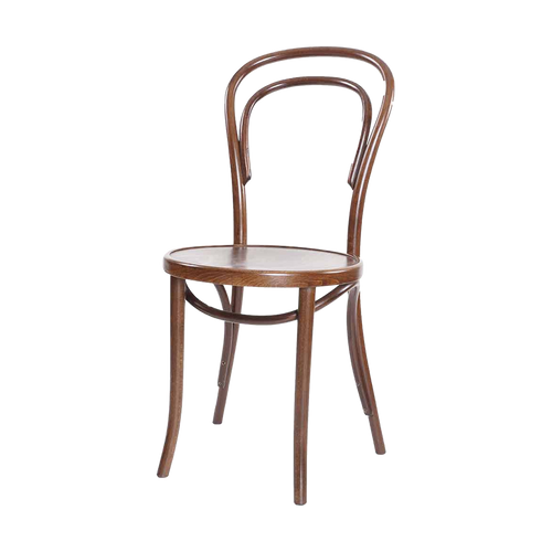 Fameg Vienna Thonet No.14 Houten Bistrostoel Walnoot - vtwonen shop