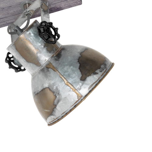 EGLO wandlamp Barnstaple - e27 - bruin-patina/zwart/oud-zink-look - vtwonen shop