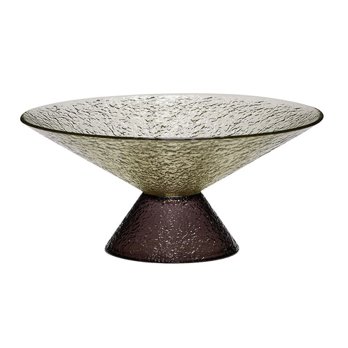 Hübsch glazen schaal Bonbon - glas - ø25xh12cm - vtwonen shop