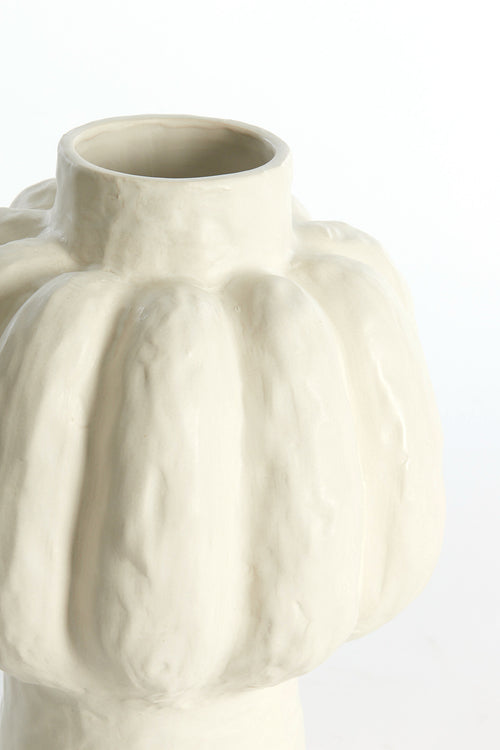 Light & Living vaas ALIVERI - Ø25x29cm - wit - vtwonen shop