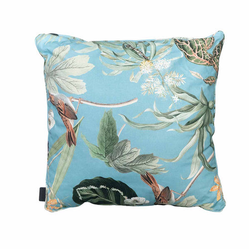 Madison Sierkussen Outdoor+ Grasse aqua 50x50cm met paspel - vtwonen shop