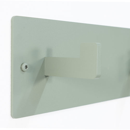 Spinder Design kapstok Leatherman 5 - Dusty Green - 5 haken - vtwonen shop